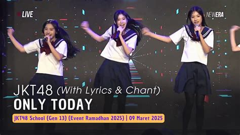 chant only today|JKT48 Info .